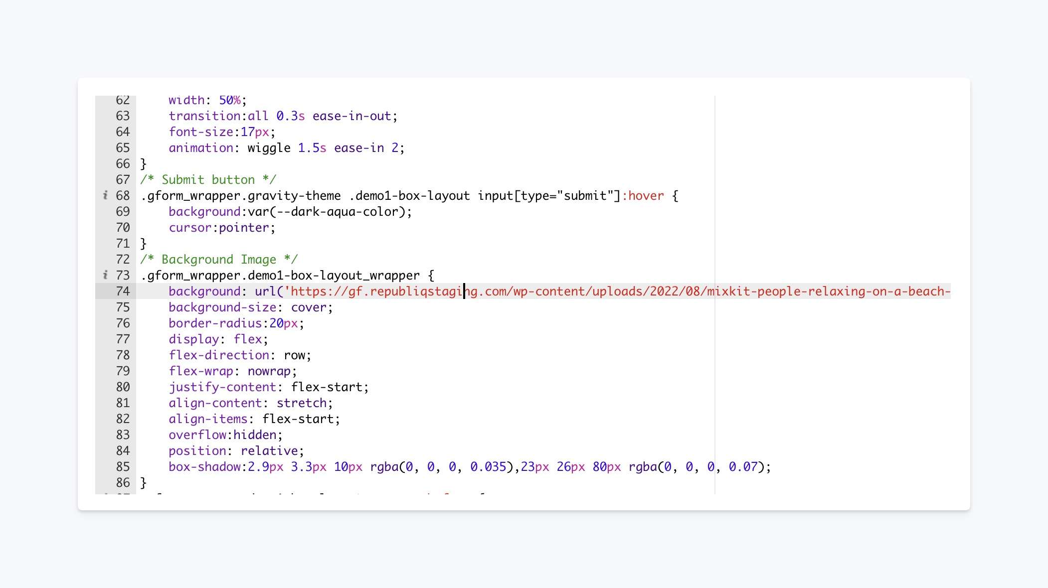 Custom Gravity Forms designs with CSS