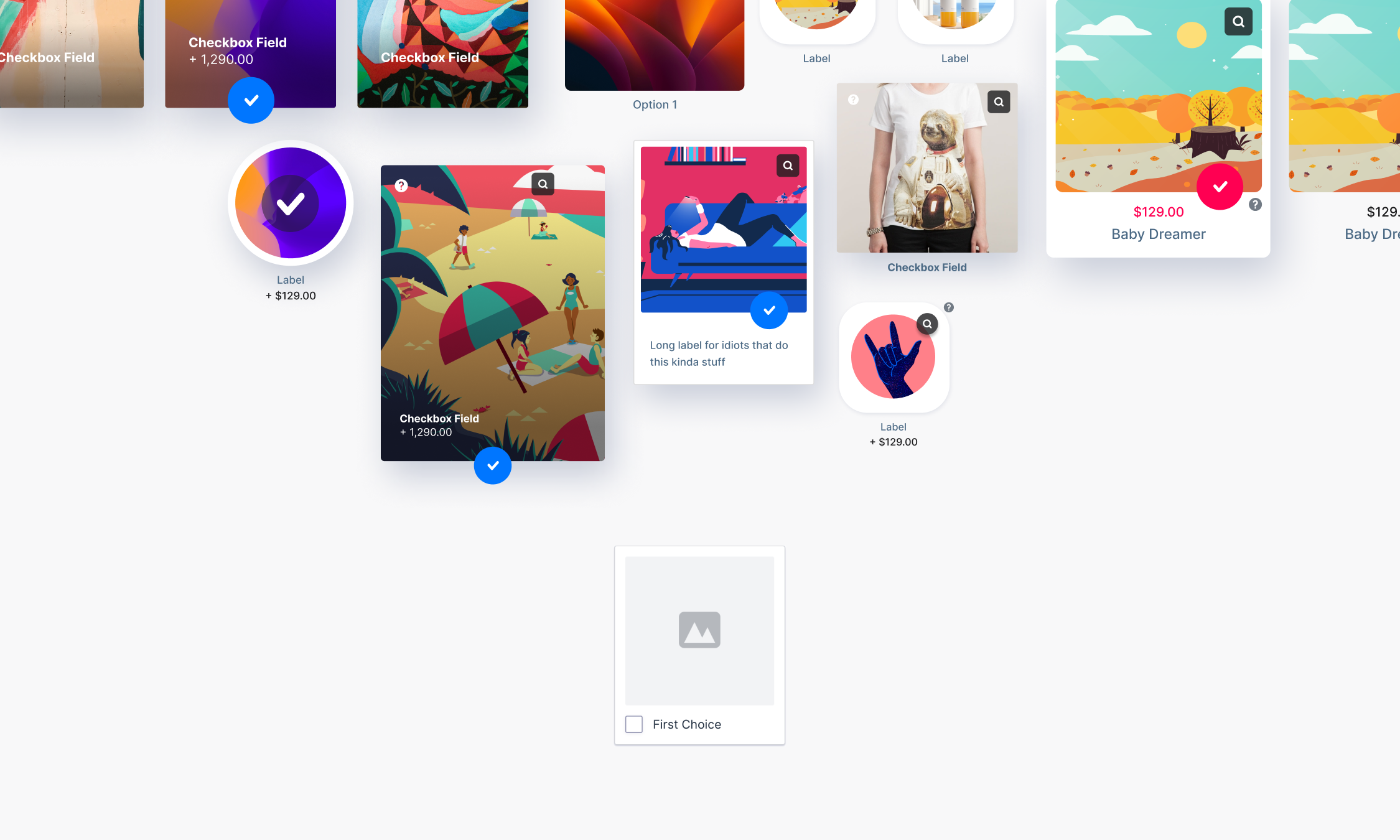 Native Image Choices in Gravity Forms 2.9 vs JetSloth Comparison